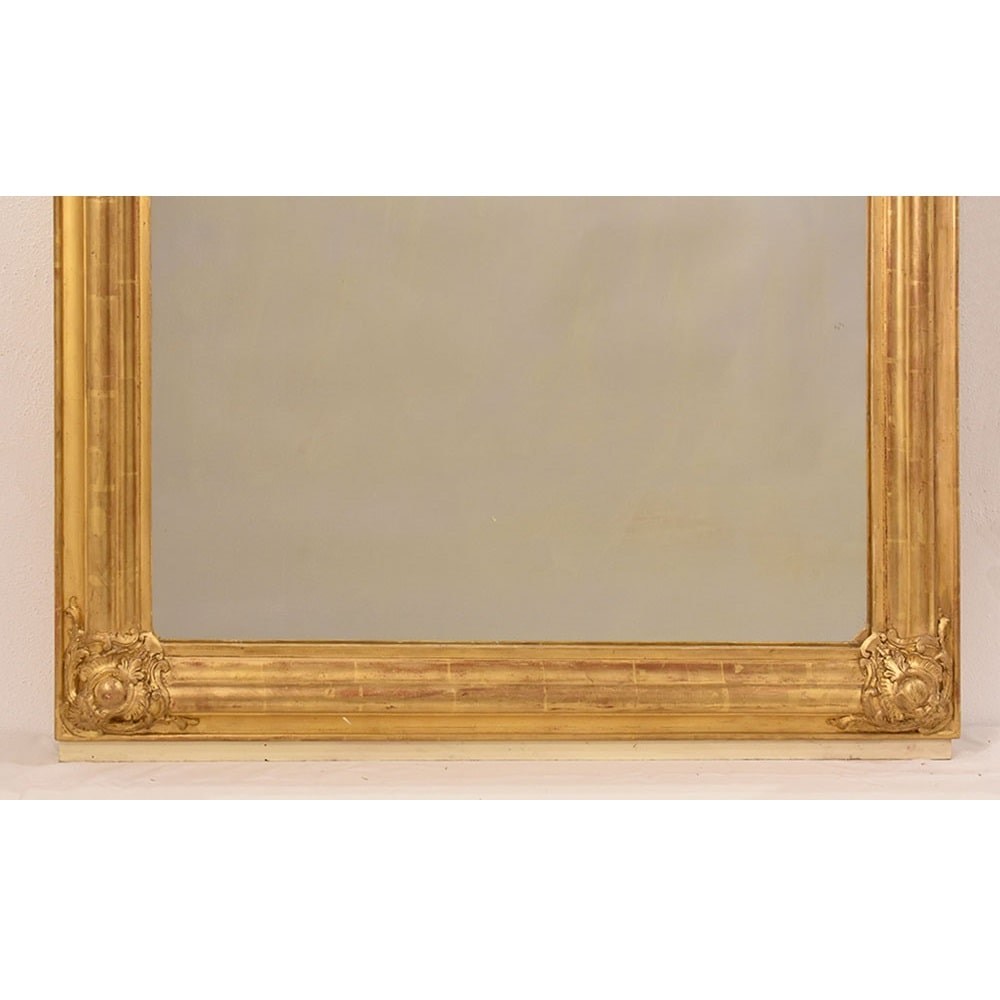 SPC177 1 antique gold leaf mirror antic louis philippe mirror XIX.jpg